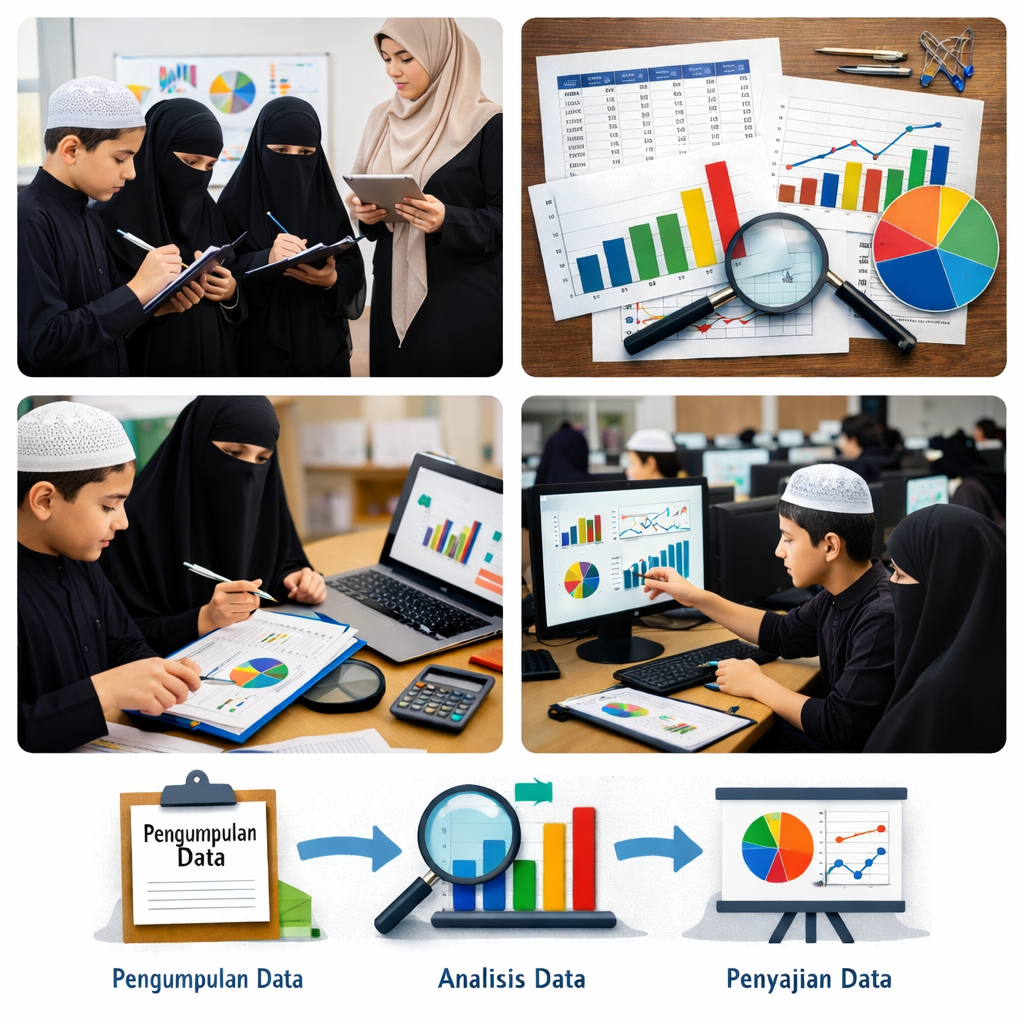 Pengumpulan, Penyajian, dan Analisis Data dalam Pembelajaran Abstrak