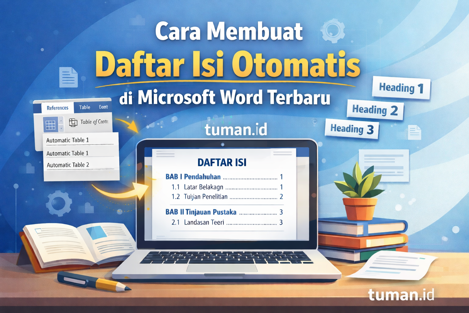 Cara Membuat Daftar Isi Otomatis di Microsoft Word Terbaru